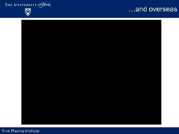 …and overseas York Plasma Institute 