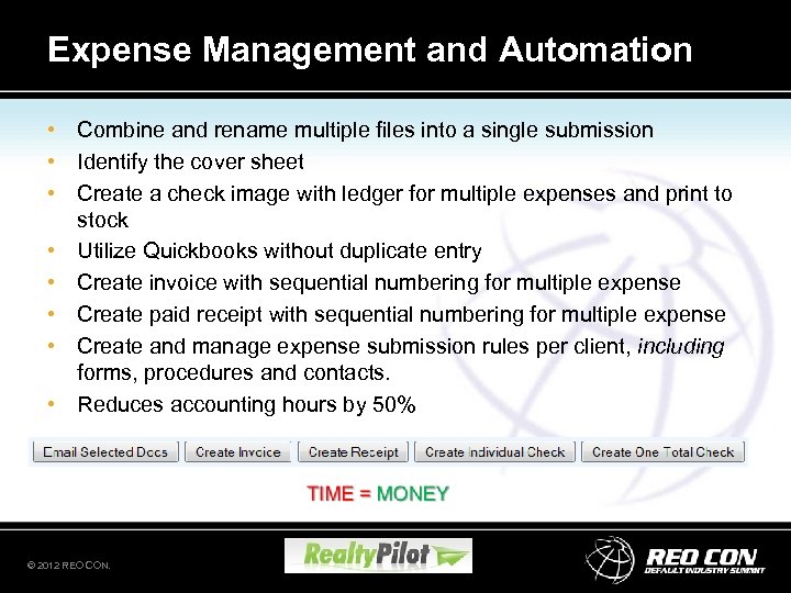 Expense Management and Automation • Combine and rename multiple files into a single submission