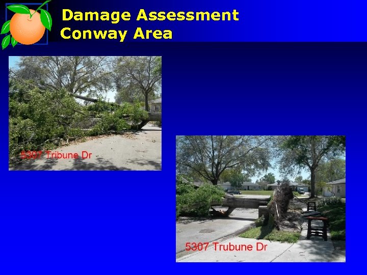 Damage Assessment Conway Area 