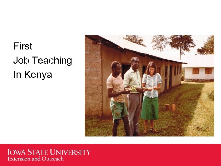First Job Teaching In Kenya 