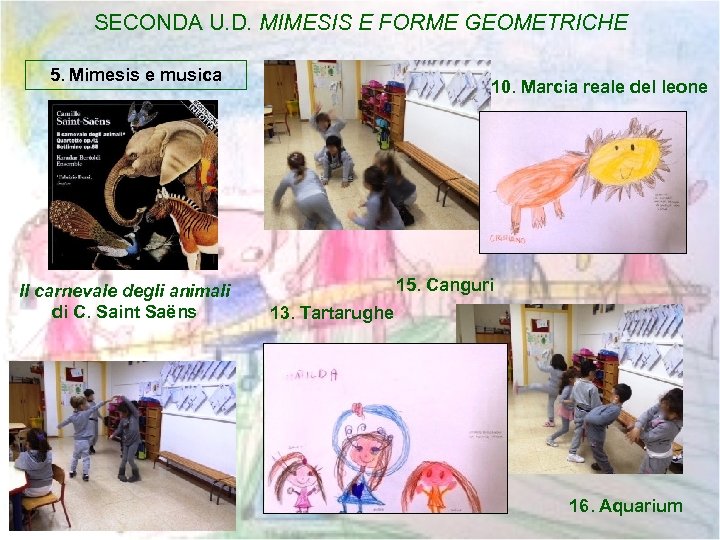 SECONDA U. D. MIMESIS E FORME GEOMETRICHE 5. Mimesis e musica Il carnevale degli