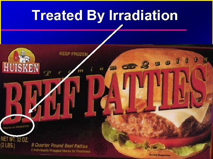 Treated By Irradiation 