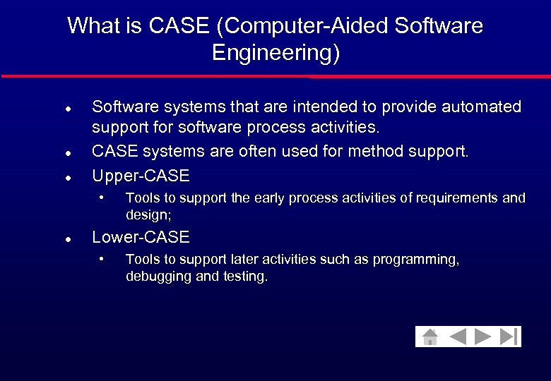 Objectives Contents Glossary An Introduction To Software Engineering