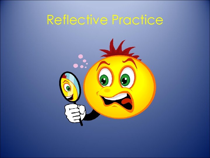 Reflective Practice 
