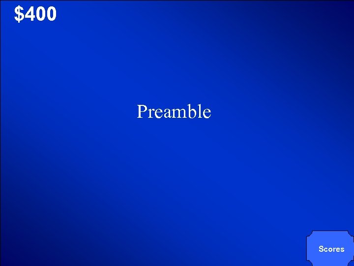 © Mark E. Damon - All Rights Reserved $400 Preamble Scores 