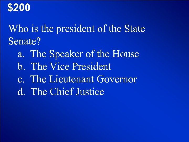 © Mark E. Damon - All Rights Reserved $200 Who is the president of