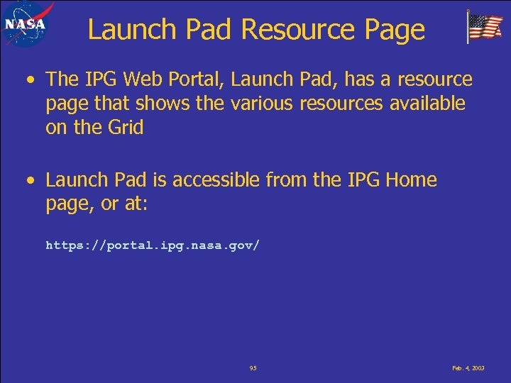 Launch Pad Resource Page • The IPG Web Portal, Launch Pad, has a resource