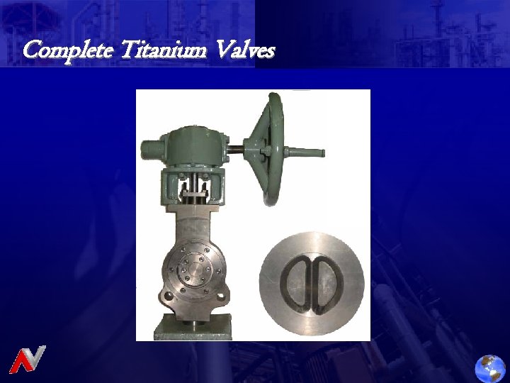 Complete Titanium Valves 