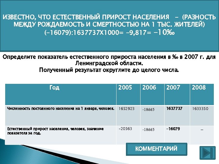 Вопросы по естественному приросту. Определите среднюю плотность населения. Естественный прирост населения в Ленинградской области. Как найти среднюю плотность населения по географии. Как узнать среднюю плотность населения.