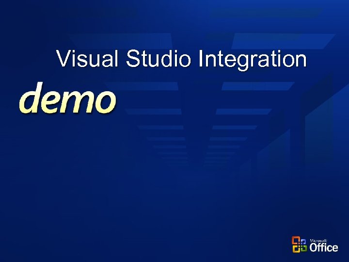 Visual Studio Integration 