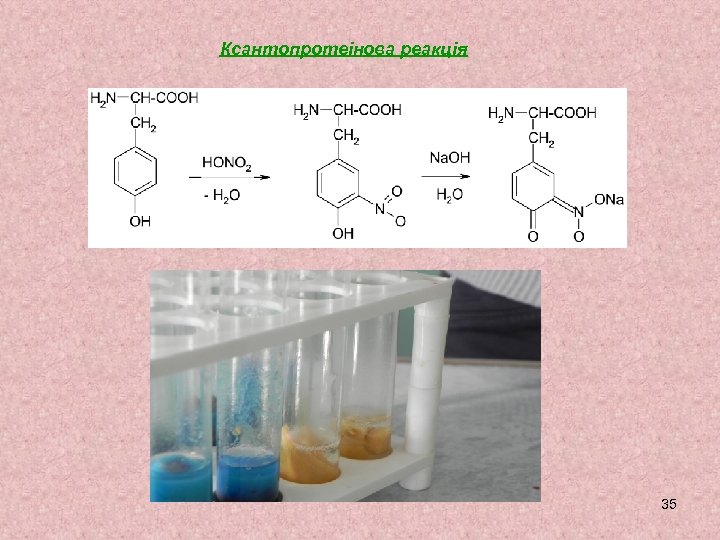 Ксантопротеінова реакція 35 