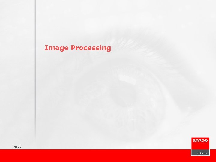 Image Processing Page 1 