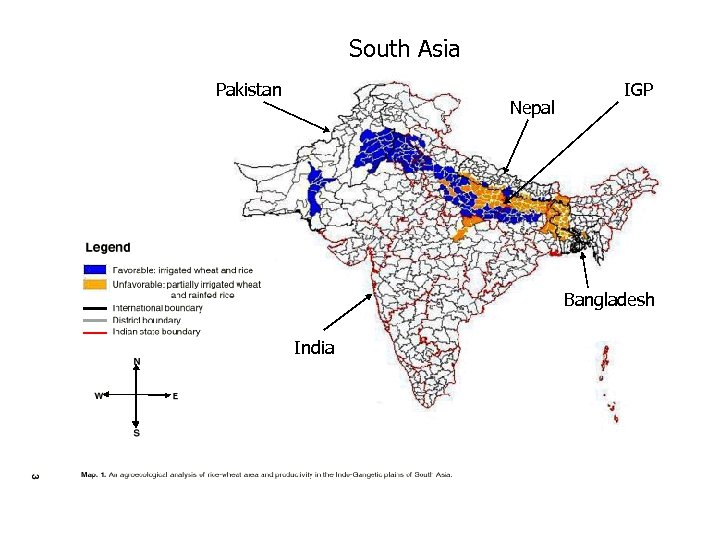 South Asia Pakistan Nepal IGP Bangladesh India 