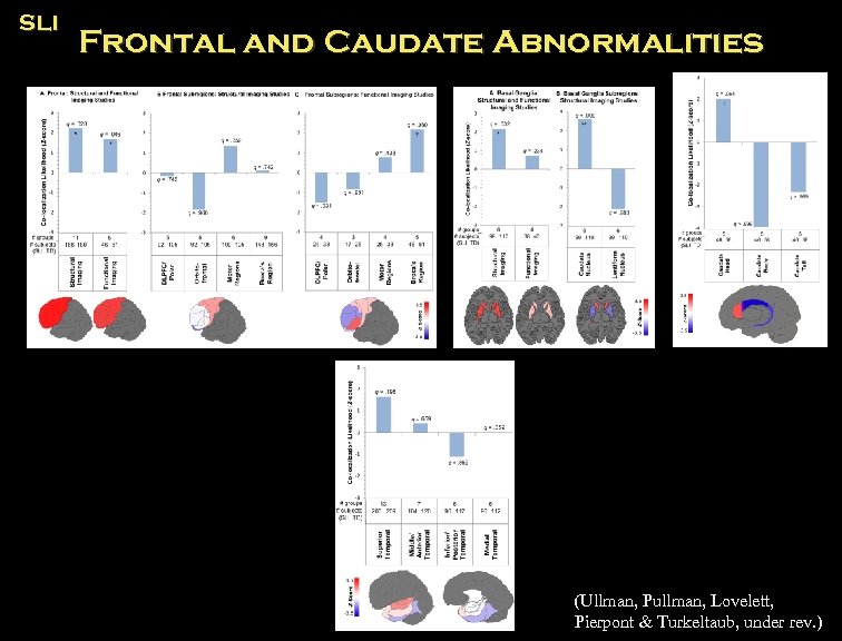 SLI Frontal and Caudate Abnormalities 27 (Ullman, Pullman, Lovelett, Pierpont & Turkeltaub, under rev.