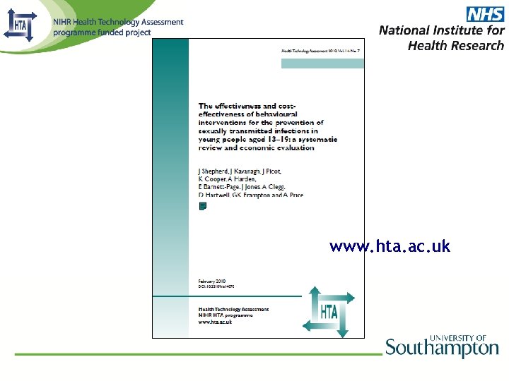 www. hta. ac. uk 