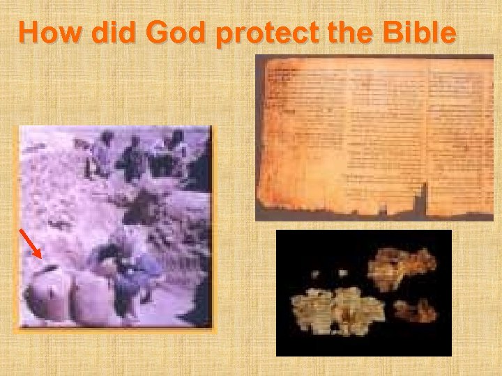 How did God protect the Bible 