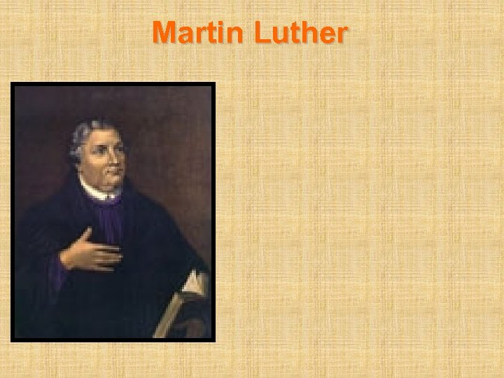 Martin Luther 