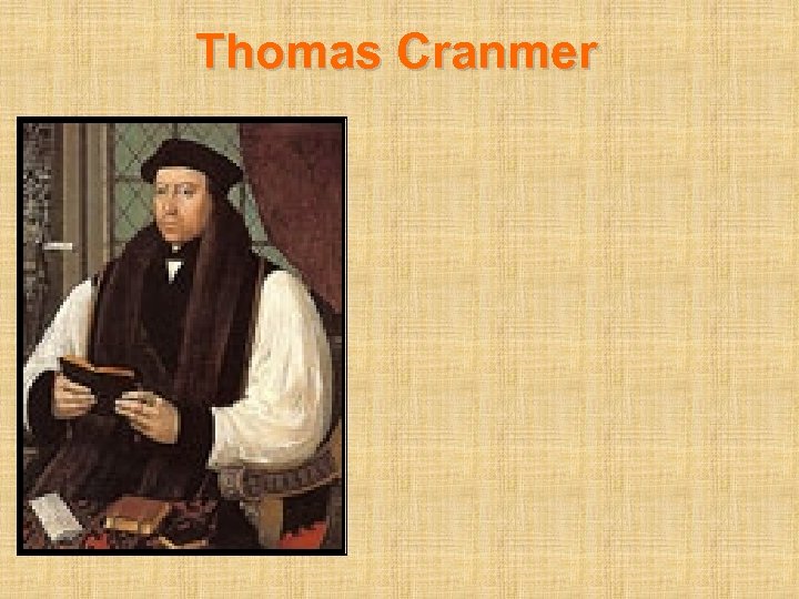 Thomas Cranmer 