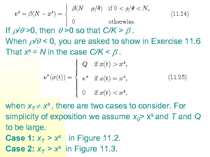 If / >0, then >0 so that C/K > . When / < 0,