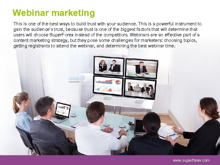Webinar marketing This is one of the best ways to build trust with your