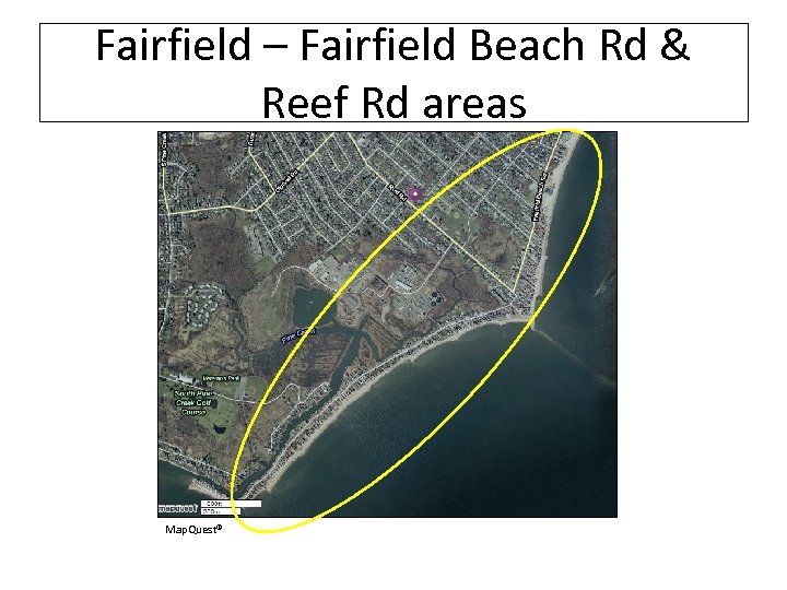 Fairfield – Fairfield Beach Rd & Reef Rd areas Map. Quest® 
