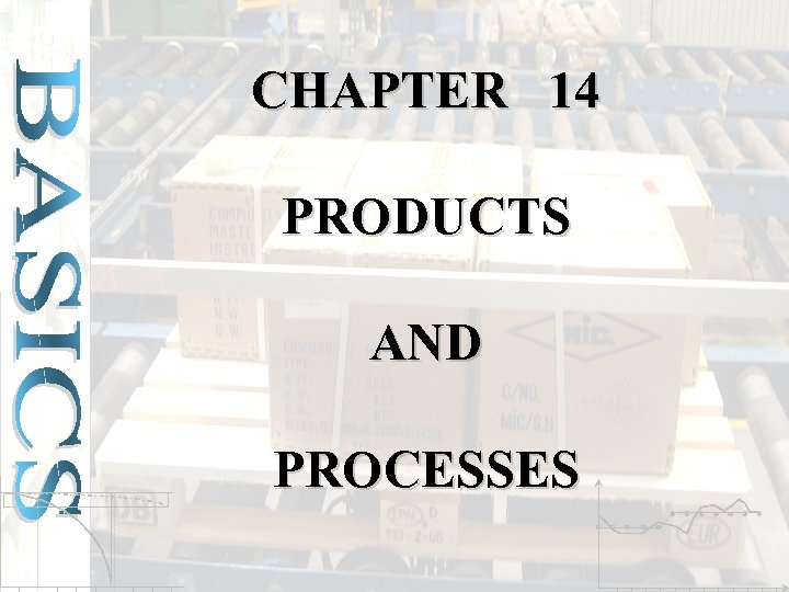 CHAPTER 14 PRODUCTS AND PROCESSES 