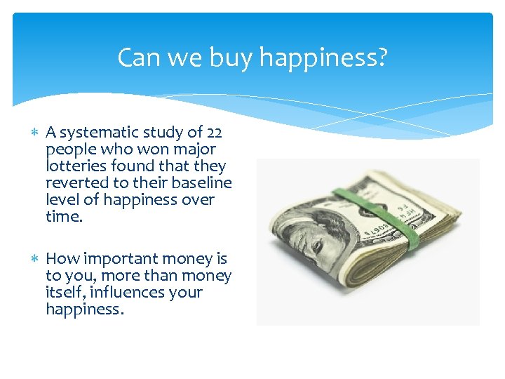 Can we buy happiness? A systematic study of 22 people who won major lotteries