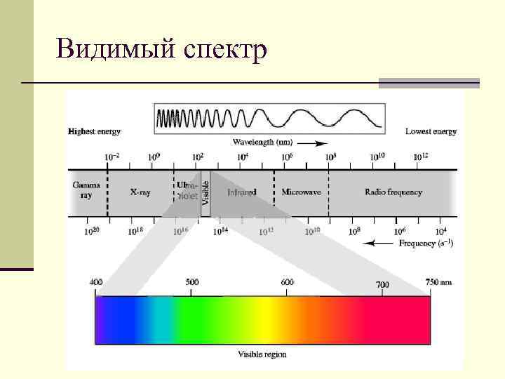 Видимый спектр 