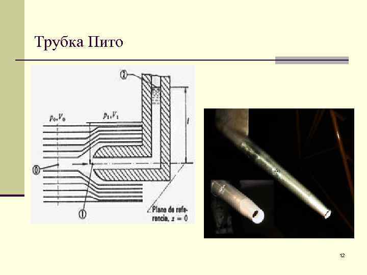 Трубка Пито 12 