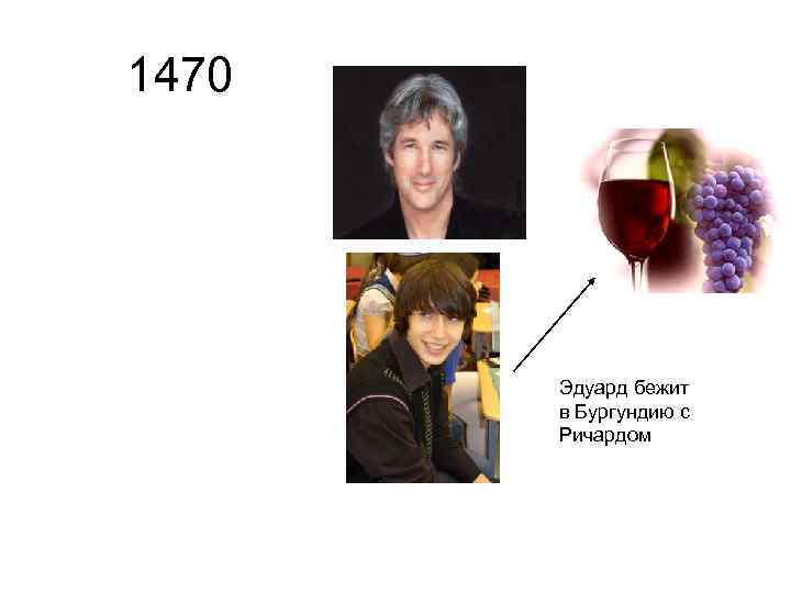 1470 Эдуард бежит в Бургундию с Ричардом 