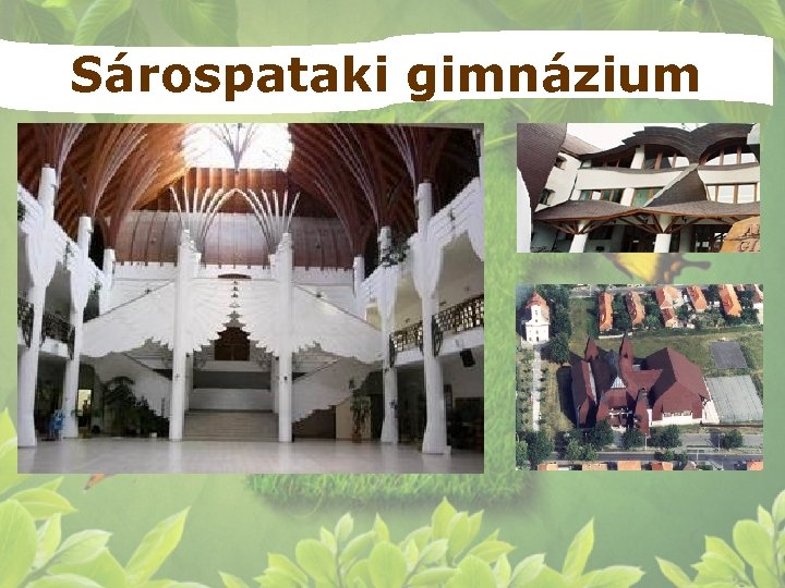 Sárospataki gimnázium 