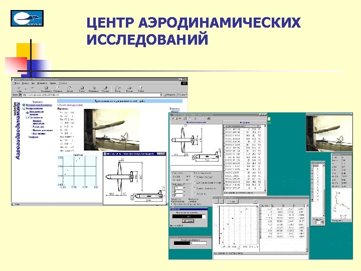 ЦЕНТР АЭРОДИНАМИЧЕСКИХ ИССЛЕДОВАНИЙ 