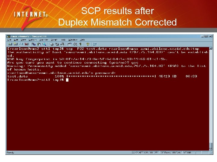 SCP results after Duplex Mismatch Corrected 