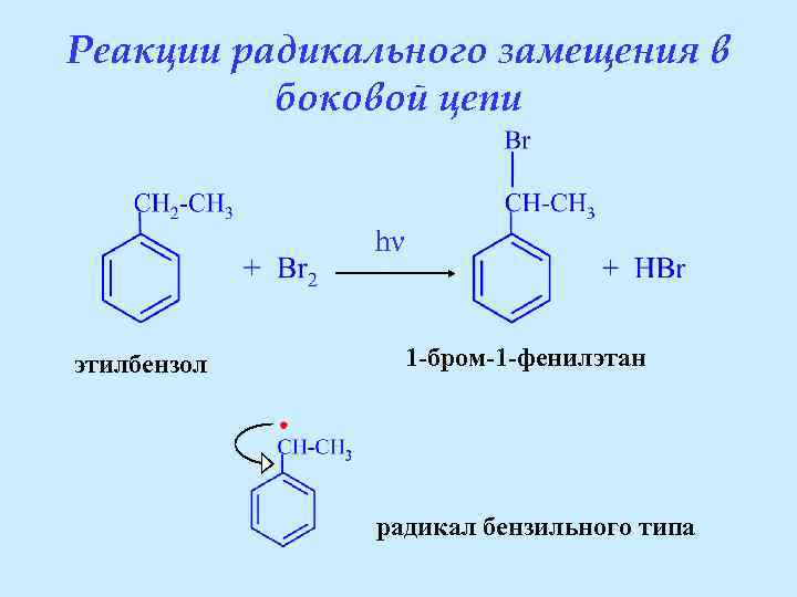 Бромоводород реакции замещения. Этилбензол хлор1 хлор1фенилэтан. Бромирование этилбензола. Этилбензол +2 br2 febr3. Этилбензол 1 бром 1 фенилэтан.