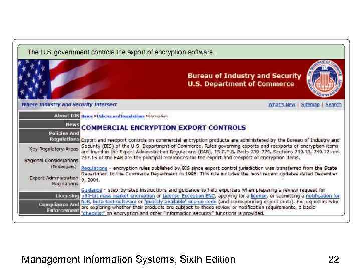 Management Information Systems, Sixth Edition 22 