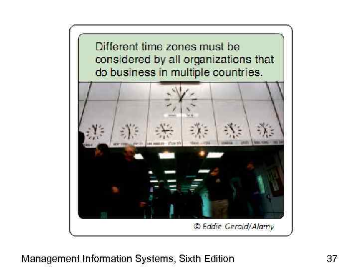 Management Information Systems, Sixth Edition 37 