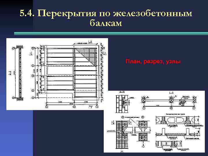 Балка на плане - 85 фото