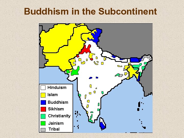 Buddhism in the Subcontinent 