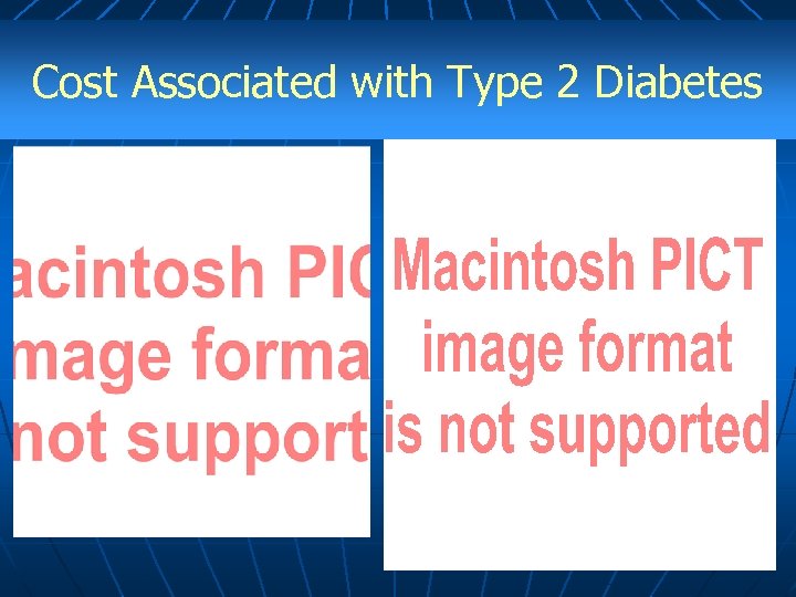 Cost Associated with Type 2 Diabetes 