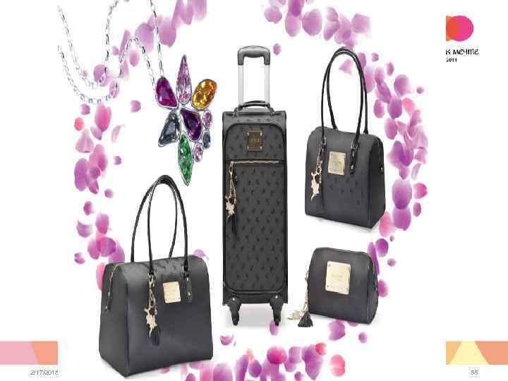 2/17/2018 Copyright © 2011 by Oriflame Cosmetics SA 55 