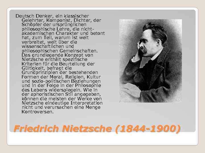 Deutsch Denker, ein klassischer Gelehrter, Komponist, Dichter, der Schöpfer der ursprünglichen philosophische Lehre, die