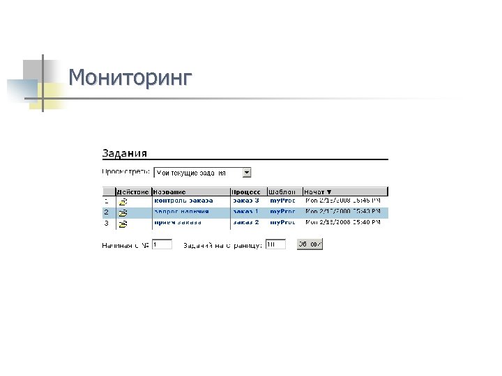 Мониторинг 