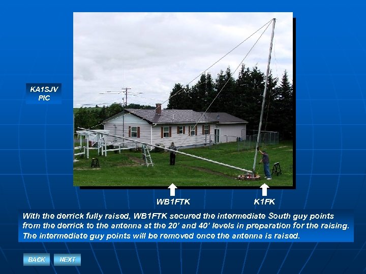 KA 1 SJV PIC WB 1 FTK K 1 FK With the derrick fully