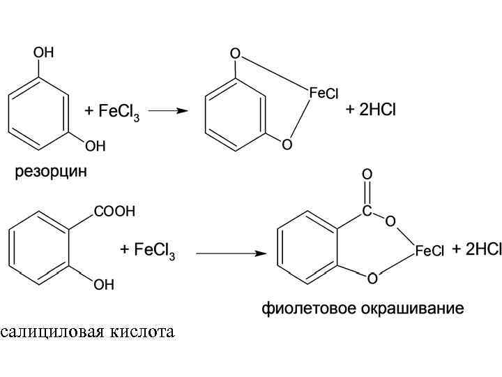 3 фенол fecl3