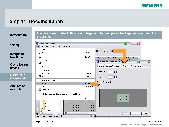 Step 11: Documentation Introduction It makes sense to divide the circuit diagram onto more