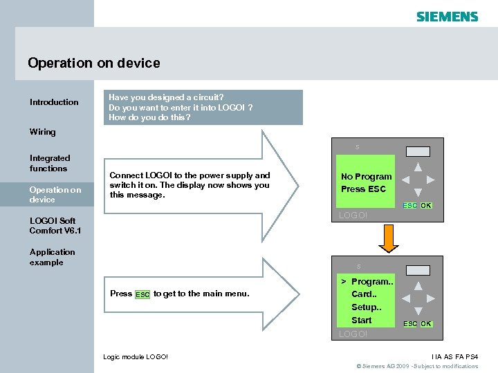 Operation on device Introduction Have you designed a circuit? Do you want to enter