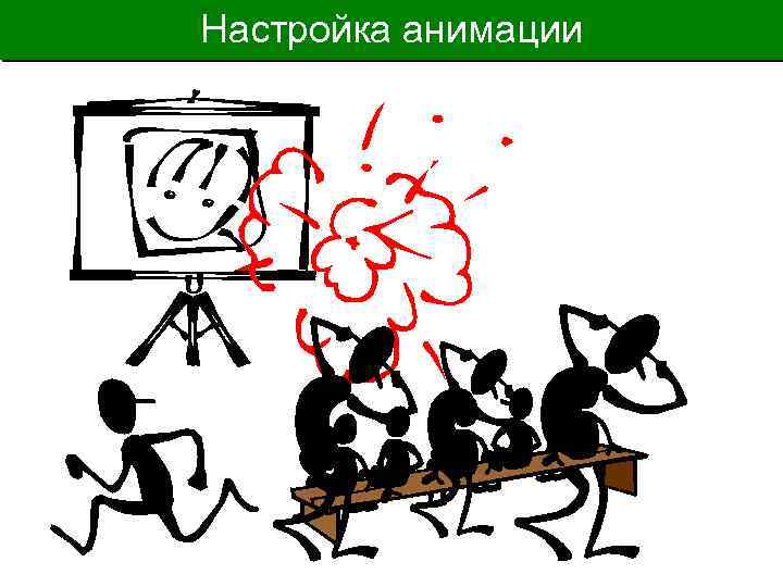 Настройка анимации 