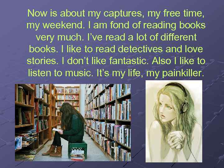 Now is about my captures, my free time, my weekend. I am fond of