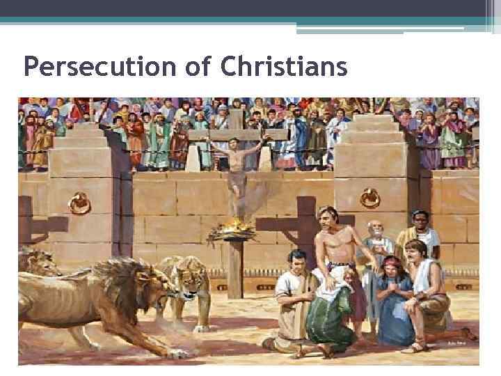 Persecution of Christians 