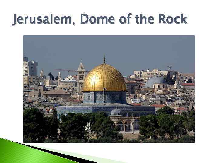 Jerusalem, Dome of the Rock 